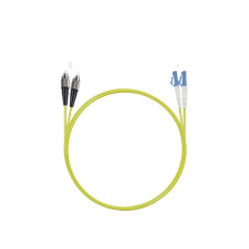 Патч корд оптоволоконный,, FС/UPC-LC/UPC SM 9/125 Duplex 2.0мм 1 м, LSZH