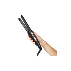 Выпрямитель для волос, Remington, S5515, Диапазон температуры нагрева от 150 до 230 °С, Автоотключение, Вращающийся шнур 360, 9 режимов нагрева, Защита от перегрева, Ионизация, Плавающие пластины , Цвет черный