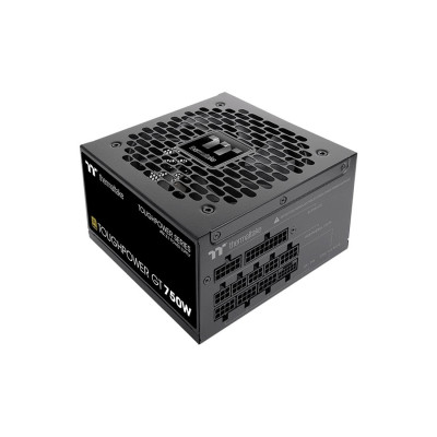 Блок питания, Thermaltake, Toughpower GT 750W Gold, PS-TPT-0750FNFAGE-3, 750W, ATX 3.1, Gold, APFC, 20+4pin, 2*4+4pin, 6*Sata, 4*Molex, 4*PCI-E 6+2pin, 1*12VHPWR, Modular, Вентилятор 12см, 150х86х140мм, Чёрный