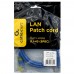 Патч-корд Cablexpert PP12-1.5M/B, синий Cable Patch cord UTP 5e-Cat 1.5 m