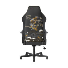 Игровое компьютерное кресло, DX Racer, GC/LHE23LTA/KOI, Hammer series, Рекомендуемый рост: до 190 см, Рекомендуемый вес: до 115 кг, Эко-кожа, Угол наклона до 135°, 3D подлокотники, Нейлоновая основа кресла, Механизм качания: топ-ган, Черный