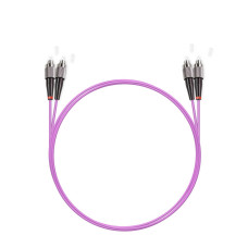 Патч корд оптоволоконный,, FC/UPC-FC/UPC MM OM3 50/125 Duplex 3.0мм 1 м, LSZH