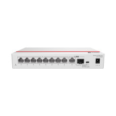 Коммутатор, Huawei, S110-8T2ST, Неуправляемый, 8 портов 10/100/1000BASE-T, 1*GE COMBO (SFP/RJ45) , настольный