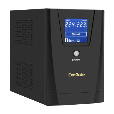 Блок бесперебойного питания ExeGate LLB-1200.LCD.AVR.2SH.3C13