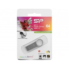 Флешка USB Silicon Power, Firma F80, 64GB, Серый 