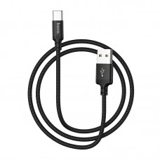 Кабель USB, Hoco  X14, Type-C, USB 2.0, 2м, черный 