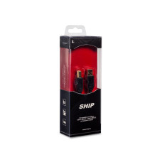 Интерфейсный кабель, SHIP, SH7013-3B, A-B, Hi-Speed USB 2.0, 30В, Чёрный, Блистер, Контакты с золотым напылением, 3 м.