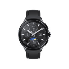 Смарт часы, Xiaomi, Watch 2 Pro, M2234W1 / BHR7211GL, Дисплей 1.43" AMOLED HD, Разрешение 466 x 466, Водонепроницаемые (5 АТМ), GPS+GLONASS, Galileo, BDS, QZSS, Батарея 495 мАч, Совместимость только с Android, Чёрный