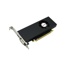 Видеокарта, AFOX, Radeon RX 550 4GB D5 LP Singlel Fan (4897033787895), AFRX550-4096D5L2, GDDR5, 128bit, DVI, HDMI, DP, 160*70*20 мм, Цветная коробка