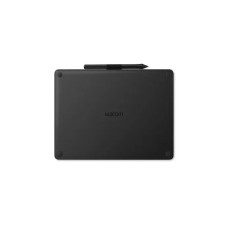 Графический планшет, Wacom, Intuos M CTL-6100K-B (CTL-6100/K0-BX), Разрешение 2540 lpi, Чувствительность к нажатию 4096, 4 программируемые клавиши, 2 клавиши на пере, Размер планшета 264*200*8,8 мм, Чёрный