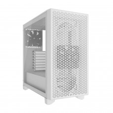 Корпус ATX midi tower Corsair, 3000D Airflow, CC-9011252-WW(без БП), Белый 