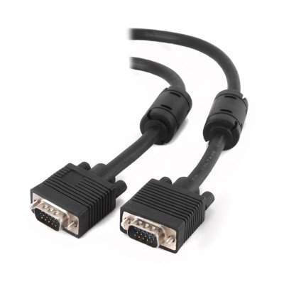 Кабель SVGA 15m/15m, Cablexpert CC-PPVGA-6B, 1.8м Cable (for KVM - switch box), экранированный, black