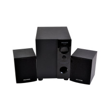 Акустическая система, Microlab, M-109, 2.1, 10Вт (2,5Вт*2+5Вт), Выход RCA sokets, Вход 3,5 MiniJack, Чёрный