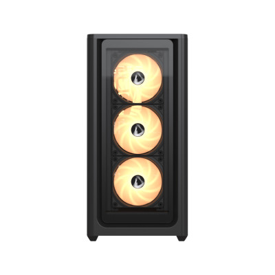 Компьютерный корпус, Formula V, Air Power G9 DUO PA Black, EATX/ATX/micro ATX/mini-ITX, USB Type C*1/3.0*2, HD-Audio, Кулер 4*120мм ARGB, Высота процессорного кулера до 182мм, Длина VGA до 420мм, 1*3.5"/1*2.5", Толщина 0,7мм, 480x235x484мм, Без 