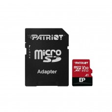 Карта памяти SDXC Patriot, PEF512GEP31MCX, 512GB, Class 10, UHS-I, U3, +adapter SD 