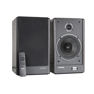 Акустическая система, Microlab, SOLO26, 2.0, 66Вт, Optical, Coaxial, AUX вход 380 mV, Беспроводной пульт ДУ, Возможность подключения к двум источникам звука одновременно, Чёрный
