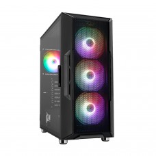 Корпус ATX midi tower Zalman i3 Neo, (без БП), Черный 