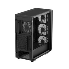 Компьютерный корпус, Deepcool, MATREXX 55 MESH V4, R-MATREXX55-BKAGA4-G-4, ATX/Micro ATX, USB 3.0*2, HD-Audio, Кулер 1*120мм/3*140мм ARGB, Высота процессорного кулера до 165мм, Длина VGA до 370мм, 2*3.5"/3*2.5", Сталь 0,6, 421х215х483мм, Без Б/П