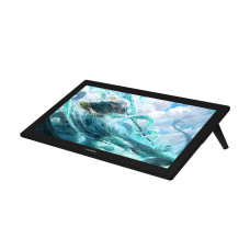 Графический планшет/монитор, Huion, Kamvas Pro 24 (4K) GT2401, 24", Разрешение 3840х2160, Яркость 220cd/m2, Матрица IPS, 5080 lpi, Чувствительность к нажатию 8192, Интерфейс HDMI, DP, GA, Рабочая область 527*296 мм., Чёрный