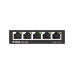 Коммутатор, D-Link, DGS-1005D/R1A, Неуправляемый 5 портов 10/100/1000Base-T, Комплект для монтажа на стену, корпус металл