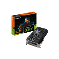 Видеокарта, Gigabyte, RTX5060Ti WINDFORCE OC 16G (GV-N506TWF2OC-16GD) (4719331356064), GDDR7, 128bit, 1-HDMI, 3-DP, Windforce 2X Fan, 208*120*40 мм, Цветная коробка