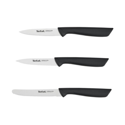 Набор ножей, Tefal, Colourfood K2733S04, 3 шт, Назначение для нарезки овощей и фруктов, универсальный, Материал лезвия нержавеющая сталь