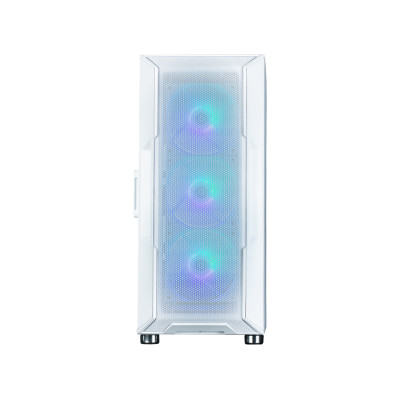 Компьютерный корпус, Zalman, i3 NEO ARGB White, Mid- Tower, ATX/m-ATX /Mini-ITX, USB2.0*1/ USB3.0*2, Audio/Mic, Кулер 4*12см ARGB LED, Высота процессорного куллера до 160 мм, Длина VGA до 355 мм, Количество отсеков 2*3.5"/3*2.5", 422*219*484 мм,