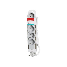 Удлинитель, Legrand, стандарт 694571, 5x2К+З 5м
