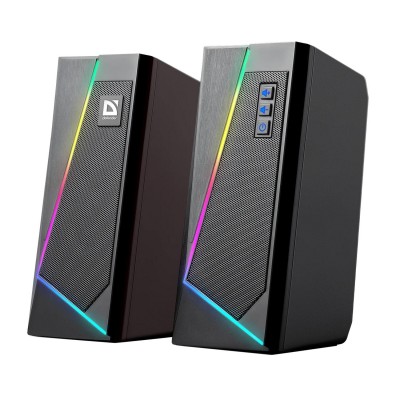 Акустическая система Defender Solar 3 (2.0) SPK active RMS 5Wx2, USB power [65103]