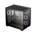 Компьютерный корпус, Deepcool, CG530 4F R-CG530-BKADA4-G-1, ATX/Micro ATX/Mini-ITX, USB 3.1*1/3.0*2, Audio+Mic, 4*120mm ARGB, Высота процессорного кулера до 160мм, Длина VGA до 410мм, 2*3.5"/2+1*2.5", Слот 7, Сталь 0,6, 440x285x399мм, Без Б/П, Ч
