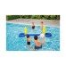 Надувной игровой центр Volleyball Set 244 х 64 см, BESTWAY, 52133, Винил, 3+, Надувной каркас, Нейлоновая сетка, Мяч для игры 41см, Сине-жёлтый, Цветная коробка