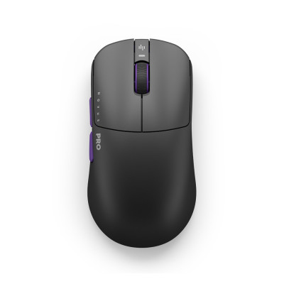 Компьютерная мышь, Dark Project, DPP_Novus_PRO_BB, Novus Pro, Игровая, Оптическая, 26000dpi, 650 IPS, 6 кнопок, Беспроводная, USB, 2,4 ГГц, Чёрно-Фиолетовый