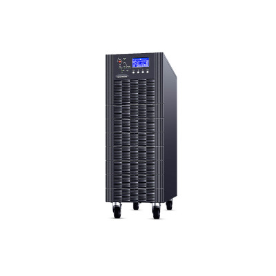 Источник бесперебойного питания, CyberPower, HSTP3T10KEBCWOB, Трёхфазный (3Ф/3Ф), On-Line, 10кВА/9кВт, Батареи: 9Ач/40 шт. (не поставляются в комплекте), чёрный