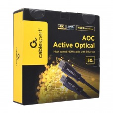 Кабель SVGA, HDMI to HDMI, 50m, Cablexpert CCBP-HDMI-AOC-50M 