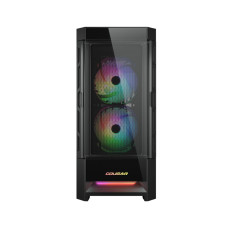 Компьютерный корпус, Cougar, Duoface RGB CGR-5ZD1B-RGB, CEB/ATX/Micro ATX/Mini ITX, USB 2*3.0/1*2.0, HD-Audio+Mic, Кулер 2*14см ARGB/1*14см ARGB, Высота процессорного кулера до 190 мм, Длина VGA до 330мм, 2*3.5"/2*2.5", Толщина 0,6мм, 491x230x38 Компьютерный корпус, Cougar, Duoface RGB CGR-5ZD1B-RGB, CEB/ATX/Micro ATX/Mini ITX, USB 2*3.0/1*2.0, HD-Audio+Mic, Кулер 2*14см ARGB/1*14см ARGB, Высота процессорного кулера до 190 мм, Длина VGA до 330мм, 2*3.5"/2*2.5", Толщина 0,6мм, 491x230x38