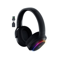 Гарнитура, Razer, Barracuda X Chroma, RZ04-05220100-R3M1, Игровая гарнитура, Динамики 40 мм, 7.1 Surround Sound, 20 - 20000 Гц, 96 дБ, 32 Ом, Микрофон однонаправленный съёмный, 100 - 10000 Гц, -42 дБ, Беспроводные, 2.4 ГГц / Bluetooth / USB, Чёрный