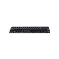 Клавиатура, Rapoo, E9310M, Ультра-тонкая, Беспроводная 2.4ГГц, Bluetooth3.0, Bluetooth 4.0, Кол-во стандартных клавиш 104, Батарейки в комплекте, Анг/Рус, Алюминий, Серый