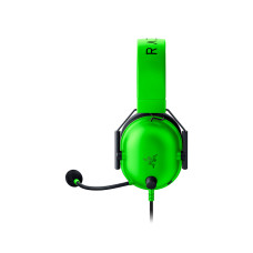 Гарнитура, Razer, Blackshark V2 X, RZ04-03240600-R3M1, Игровая гарнитура, Динамики 50 мм, 7.1 Surround Sound, 12 - 28000 Гц, 100 дБ, 32 Ом, Микрофон однонаправленный подвижный, 100 Гц - 10000 Гц, - 42 дБ, Проводные, 3,5 мм MiniJack, Зеленый