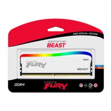 Оперативная память Kingston Fury Beast RGB, KF432C16BWA/16, DDR4, 16 GB, Белый 