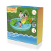 Детский надувной игровой бассейн Crocodile Cove 224 х 181 х 72, BESTWAY, 53166, Винил, 210 л., 2+, Съемная горка, Съемная сетка, Множество надувных игрушек, Зеленый, Цветная коробка