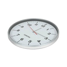 Часы настенные, Centek, СТ-7100, 30см диам., Круг, Плавный ход, Кварц. механизм, Белый