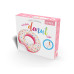 Круг для плавания Rainbow Donut 94 см, INTEX, 56265NP, Винил, 9+, Оригинальной формы, Розовый, Цветная коробка