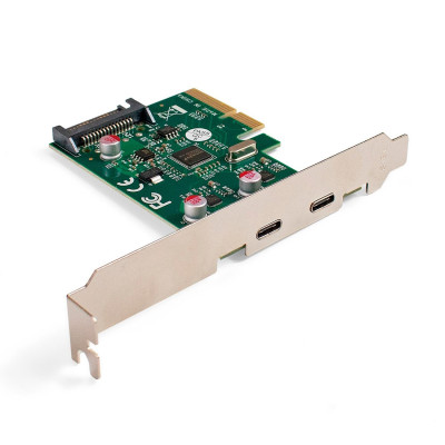 Переходник 3.0 -> 2 x USB 3.1 Type-C