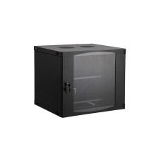 Шкаф коммуникационный настенный, SHIP, EW5409.100, EW серия, 19'' 9U, 540*450*460 мм, Ш*Г*В, IP20, Чёрный