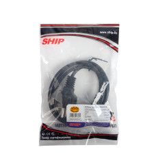 Кабель питания, SHIP, SH5005-1.2P, Тип: С13, for Case, Жилы из чистой меди толщиной 0.50 мм, пол.Пакет 1.2 м.