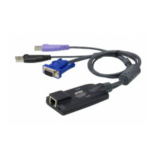 КВМ-адаптер, ATEN, KA7177-AX, ALTUSEN, USB, HDMI, Virtual Media KVM Adapter, W/CA