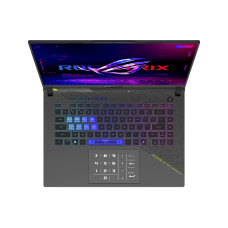 Ноутбук, ASUS, ROG Strix G16 G614PP-S5040, 90NR0L67-M001M0, 16", 2.5K 2560x1600, IPS, 240Hz, AMD Ryzen 9 8940HX, 32GB DDR5, 1TB SSD M.2, NVIDIA GeForce RTX 5070, 8GB GDDR7, DOS, Серый