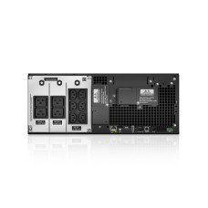 Источник бесперебойного питания, APC, Smart-UPS SRT6KRMXLI, Онлайн, Мощность 6000ВА/6000Вт, Стоечный 4U, 230В, Вых: 6x C13+4x C19 IEC, APCRBC140, Network Card+SmartSlot, Extended runtime, W/ rail kit, Чёрный