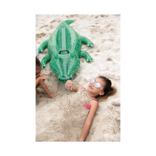 Надувная игрушка для катания верхом Крокодильчик (Lil` Gator) 168 х 86 см, INTEX, 58546NP, Винил, С ручкой, Зелёный, Цветная коробка