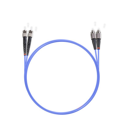 Патч корд оптоволоконный,, FC/UPC-ST/UPC MM OM4 50/125 Duplex 3.0мм 1 м, LSZH